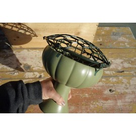 Floral Cage Arranger for Flowers l Bouquet Floral Cage l Pillow Floral Cage for Centerpieces and Vases l Sell in Set of 2 (6", Pillow) (334-96-07)