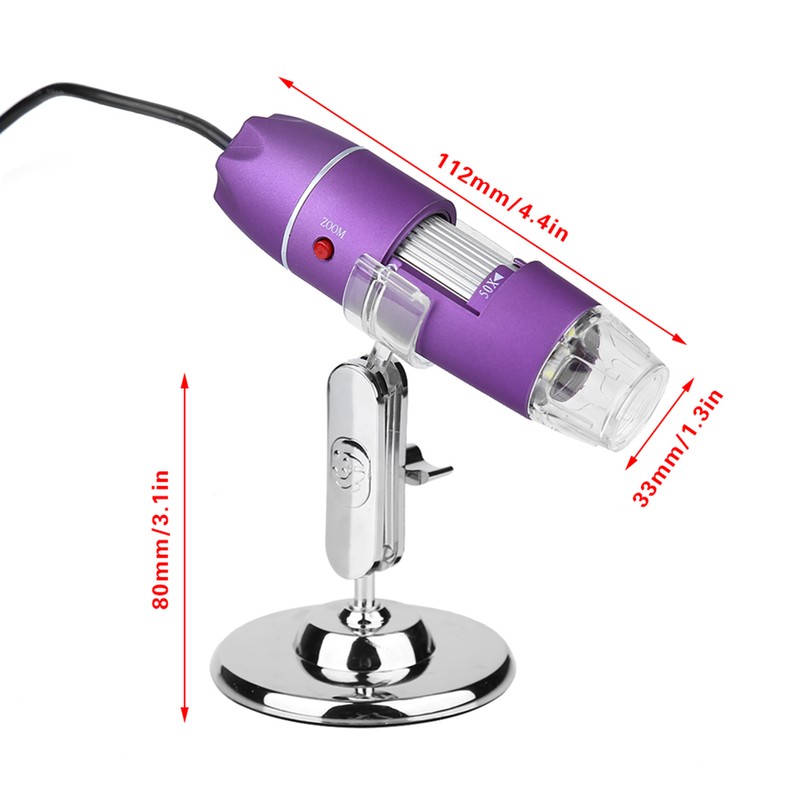 Digital Microscope USB Endoscope Beauty Skin Tester Hair Follicle Scalp
