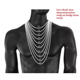 Unbranded 30" Green Colored 2.4mm Ball Bead Stylish Fashionable Dog Tag Chain Necklace