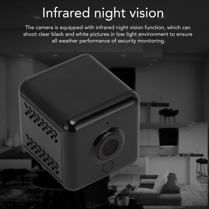 Mini Wireless WiFi Camera Strong Magnetic 720P HD Infrared Night