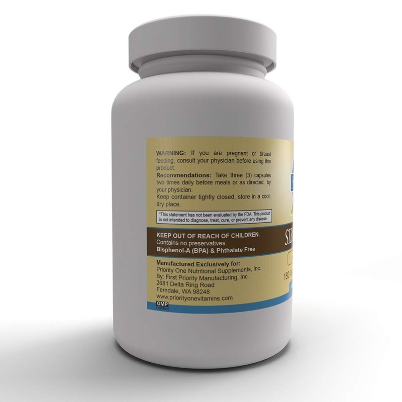 Priority One Vitamins SIBO-MMC (180 Vegetarian Capsules) Support for Healthy