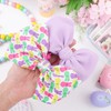 Lanmerry Easter Bows for Girls Rabbit Cheer Bow Baby Girl