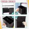 Bosuelife 6-Shelves Hanging Closet Organizer with 5 Different Drawers, Foldable