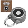 Fingerprint Padlock USB Charging Remote Authorization Unlocking Lock for Gym