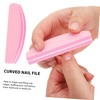 OHPHCALL 20pcs Nail Files Dual-sided Nail for Manicure Pedicure High