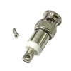 1pc BNC Male RF Connector Nickelplated Swivel Screw for Telescopic