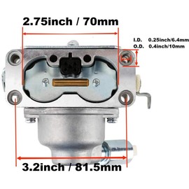 For Toro, For Briggs & Stratton, For John Deere 20 21 23 24 25HP 699709 499804 791230 Carburetor For Briggs & Stratton V TWIN