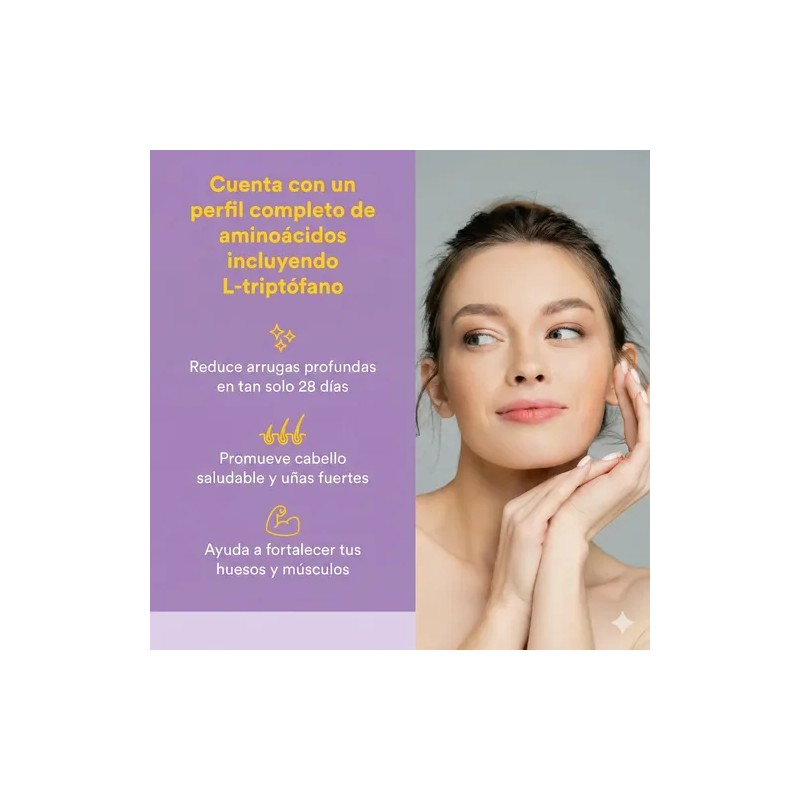 Colageno Polvo Peptidos Bioactivos Totalbody Natural Factors