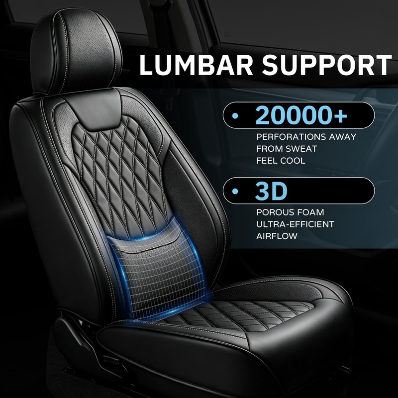 Seat Covers for Toyota 4Runner 2010-2024 SR5 Trail TRD Leather