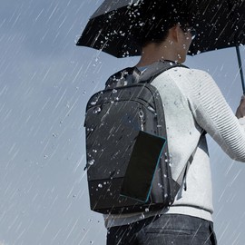 Wet Umbrella Bags for Folding Umbrellas, Water Absorbing Rain Umbrella Sleeves with Hanging Buckle for Backpack, Waterproof Cover for Commute Travel Outdoor (Blue, 11 in long)