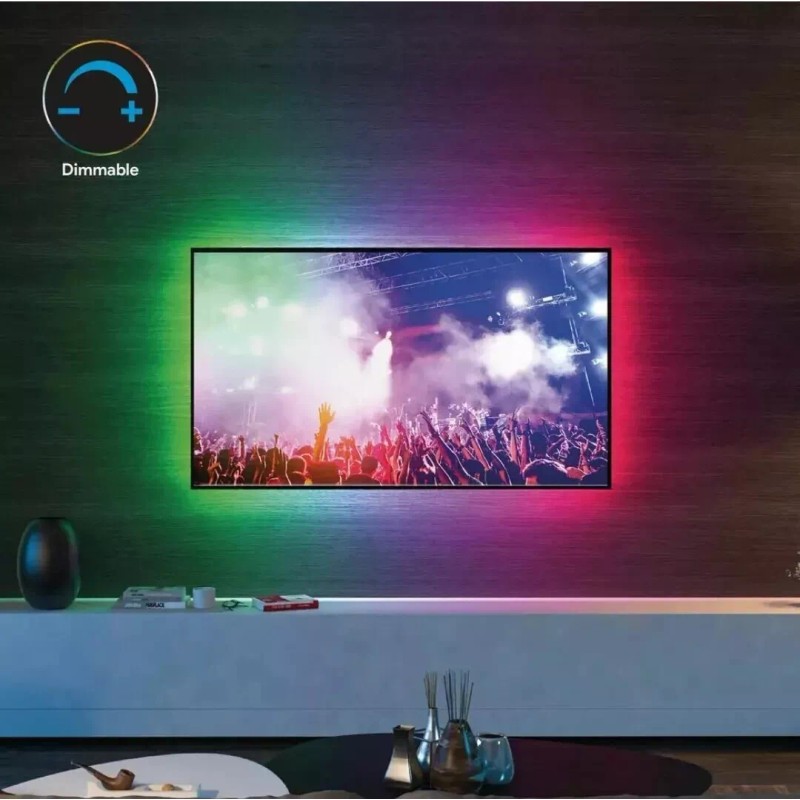 TZUMI Aura LED 65 in. TV Mount Combo 18-PC with