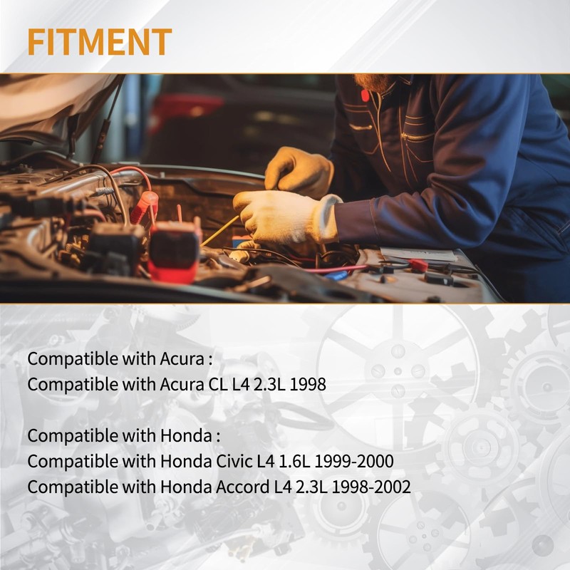 AISHAN 4PCS Fuel Injectors 1 Hole Compatible with Acura CL