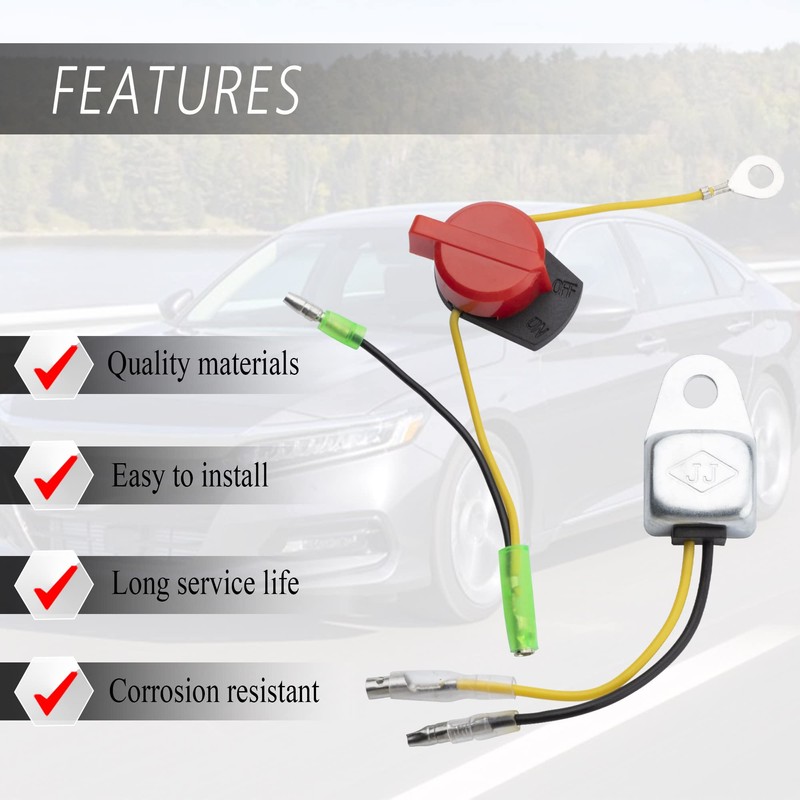 for Honda On Off Switch Engine Kill Switch with 2