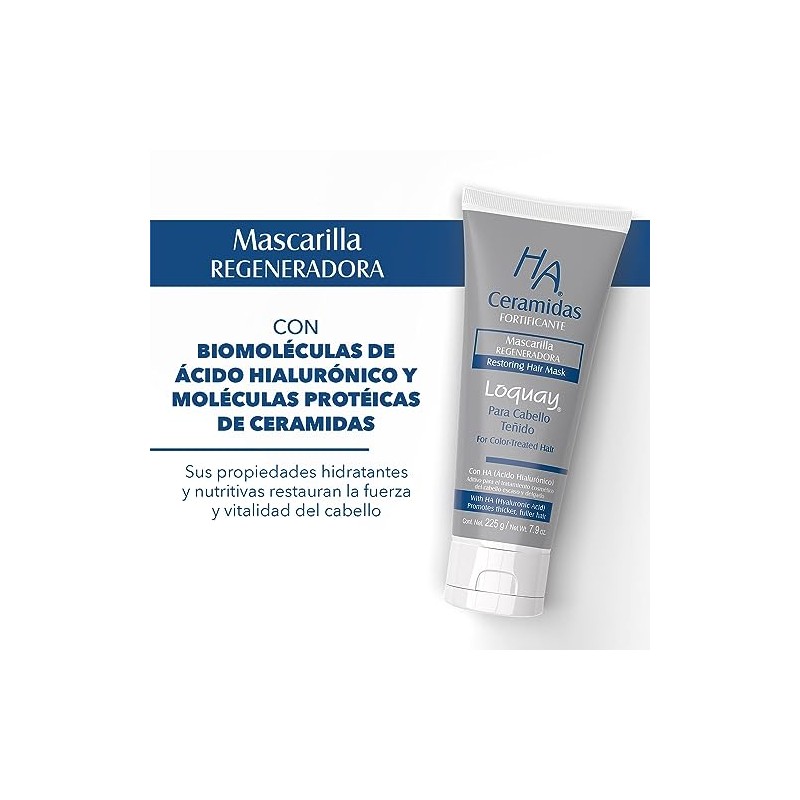 Loquay HA Mascarilla Selladora, Blanco, 225 g