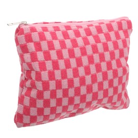 Mikinona Compact Period Bag with Zipper Portable Tampon Storage Holder Stylish Makeup Pouch for Women Versatile Sanitary Pads Pouch for Everyday Essentials and Travel