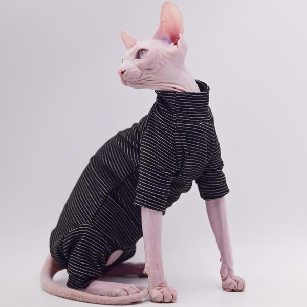 Hairless Cat Clothes, Warm and Soft, Autumn and Winter, Four-Legged
