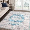 lekeplus Persian Rugs for Living Room Bedroom Indoor Outdoor Washable