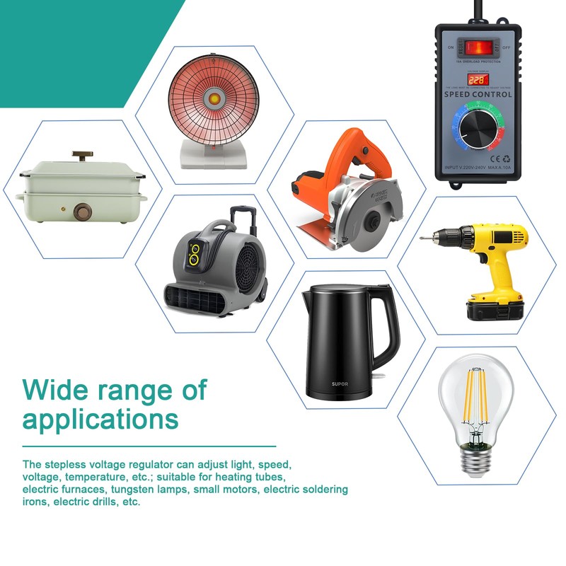 Ailao Speed Controller 230 V Speed Regulator Motor Use for