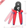 1500 Pcs Kit de terminales para cable，Alicates para prensar cables，Alicates