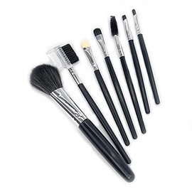 7-Piece Makeup Brush Set Set 3ea