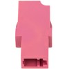 CableMarkt - LC-zu-LC-Rosa-Multimode-OM4-Simplex-Glasfaseradapter