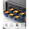 Hasense 6 oz Ramekins for Baking,Ceramic Souffle Dish Oven Safe