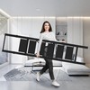 6 Step Ladder, Portable Step Ladder with Handrails, Folding Step