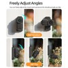 CAPART Foldable Magnetic Mount for DJI OSMO Nano, Vertically Horizonally