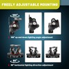 ANGU-OFFROAD LED Light Bar Mounting Bracket, 2PCS Universal Adjustable Pillar