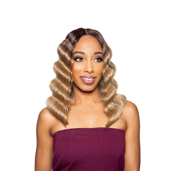 ZURY SIS Beyond Synthetic Lace Front Wig - BYD LACE H CRIMP 14" (2 Dark Brown)