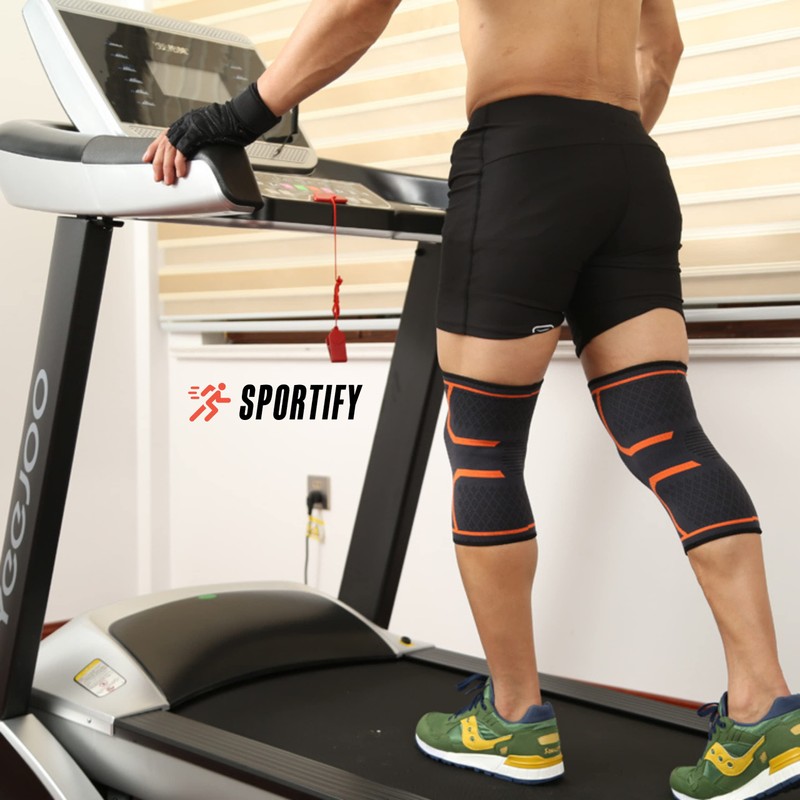 SPORTIFY - 2 Rodilleras de Compresión Ortopedicas para Dolor de