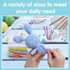 UOOU 67 PCS Plastic Needles, 5 Sizes Yarn Needles, Darning