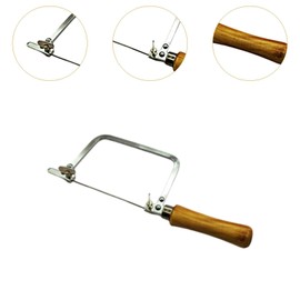 Perfeclan Jewelers Saw Frame U Shaped Saw Frame Universal Manual Cutting Tool Coping Saw for Wood Metal Woodworking DIY Crafts Carving