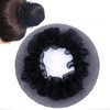 5 Pcs Ponytail Net Drawstring,Invisible Thick Hair Mesh,Elastic Hair Nets,
