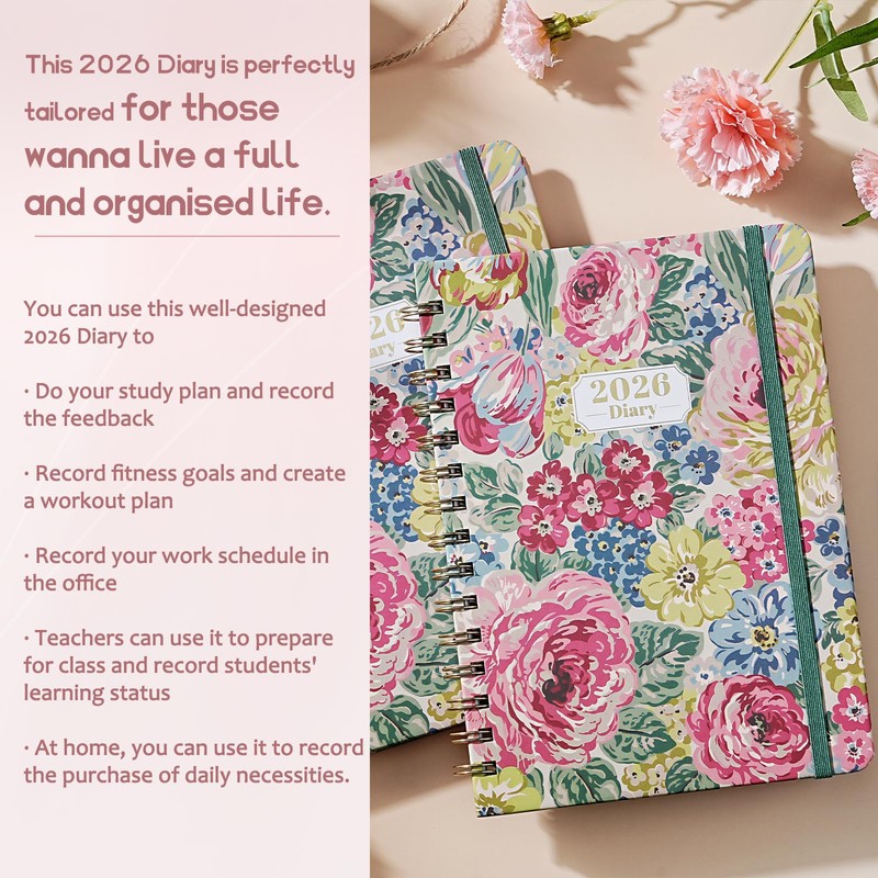 2026 Diary - 2026 Diary A5 Week to View from