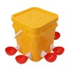 Automatic Chicken Waterer Cup with 12L Handheld Barrel Poultry Drinking