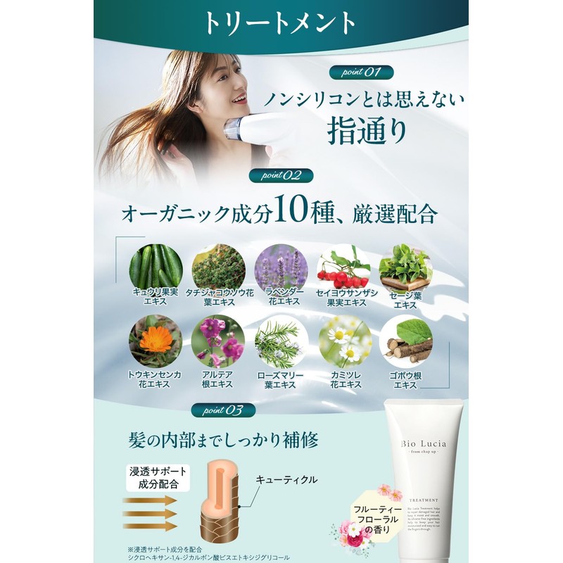 Bioltia Shampoo 10.1 fl oz (300 ml) x 1 &