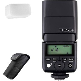 Godox TT350N Mini Camera Flash for Nikon DSLR Mirrorless Digital Camera TTL 2.4G 1/8000s HSS GN36, Speedlite Flash for Photography
