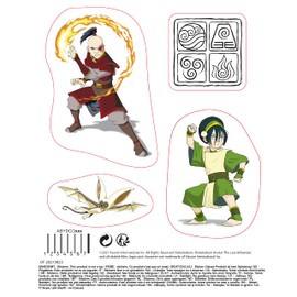 ABYstyle - Avatar - Stickers - 16 x 11 cm/2 Sheets - Group