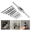 11Pcs Headless Screw Extractor Set Woodwork Easy Out Damaged Drill