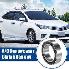 ACROPIX Universal Car Air Conditioner A/C Compressor Clutch Bearing 30mm Inner Diameter x 47mm Outer Diameter x 12mm Thick - 1 Pack