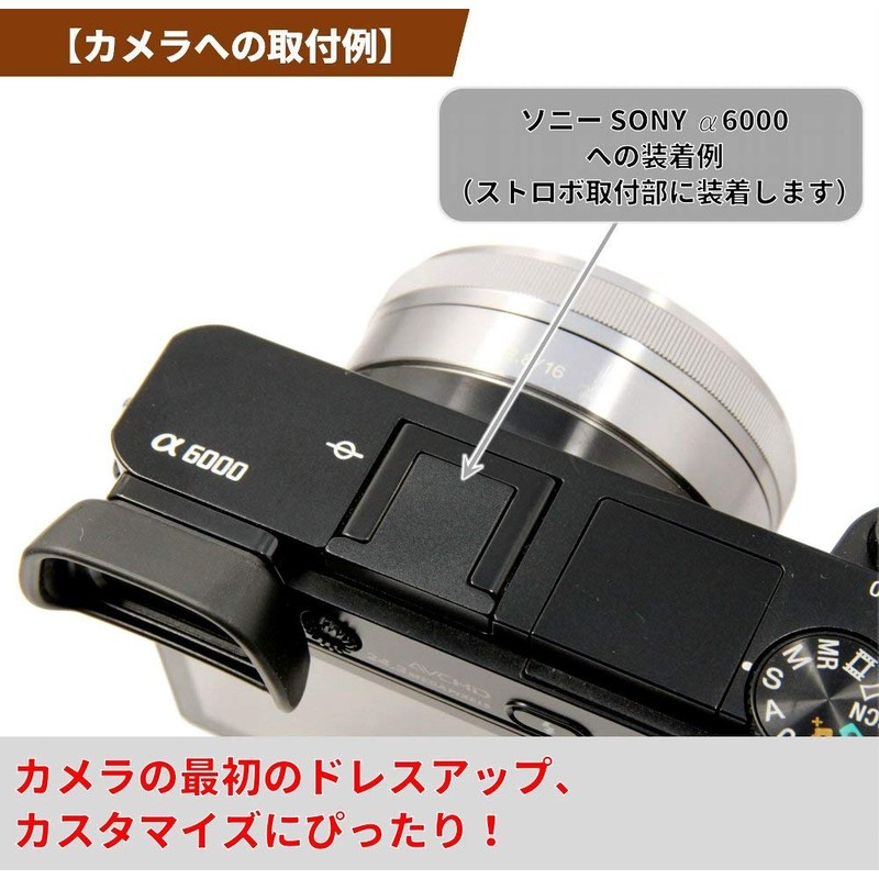F-Foto Metal Hot Shoe Cover (For SONY Black Plain)