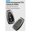 TECART Fit for Chevy Key Fob Cover Zinc alloy Key