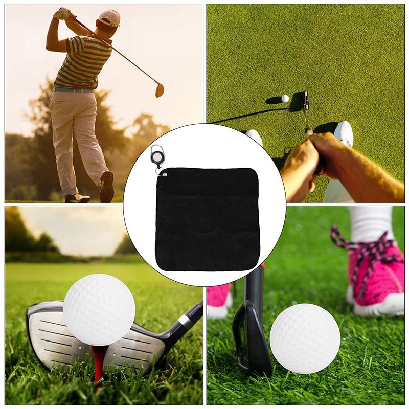 Magnetic Towel,Microfiber Golf Towel with Deep Waffle Pockets Industrial Strength