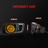 WEZEMLIGHT Driving Fog Lights Replacement For Honda Civic 1999 2000