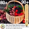 Leools Amber T10 LED Bulb 8W Equal E26 Edison Bulb
