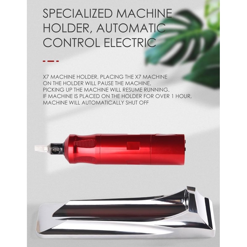 X7 Battery Power Rotary Tattoo Machine (Red)