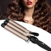 3 Barrel Curling Iron Wand Adjustable Hair Curler Waver Crimper