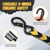 Koalafast 2 Pack Retractable Ratchet Straps Heavy Duty, 1" x