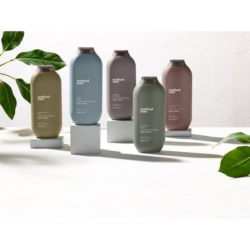 Method Men Body Wash, Juniper + Sage, Paraben and Phthalate